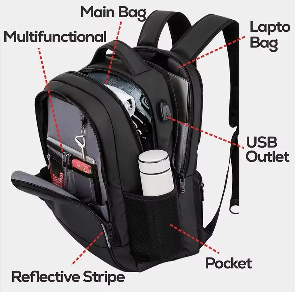 Mochila impermeable antirrobo